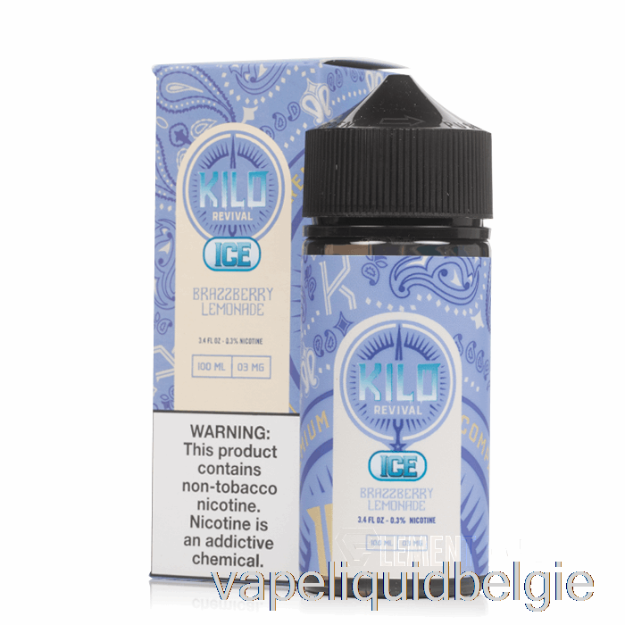 Vape België Ijs Brazzberry Limonade - Kilo Revival - 100ml 0mg